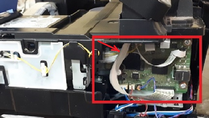 сброс памперса впринтере Canon