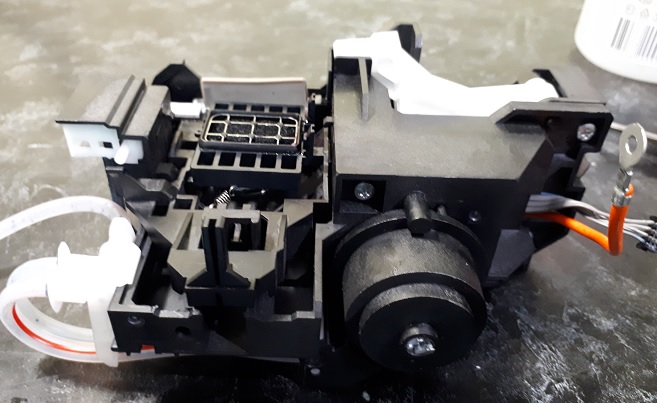 Ремонт техники Epson -узла обслуживания purge unit