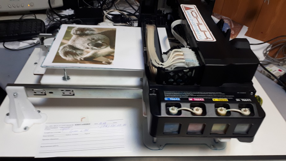 ремонт планшетных принтеров Epson