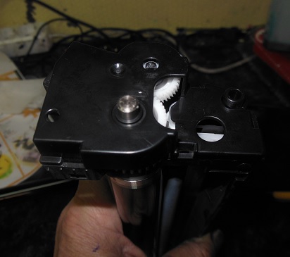 Замена фотобарабана Kyoсera SF-1025, снятие крышки